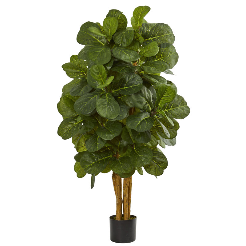 Faux Fiddle Leaf Fig Tree in Pot & Reviews Joss & Main